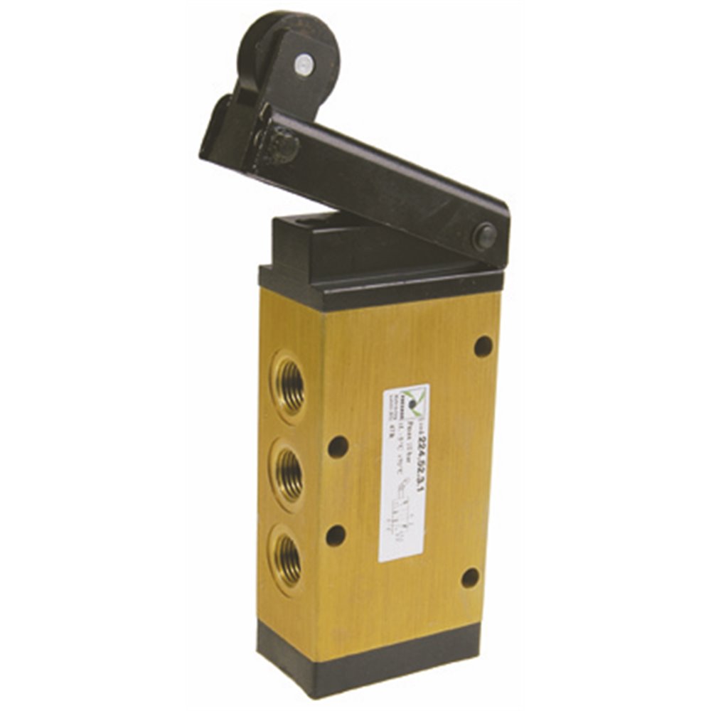 PX ZAWÓR G1/4 ,5/2, ROLKA JEDNOKIERUNKOWA