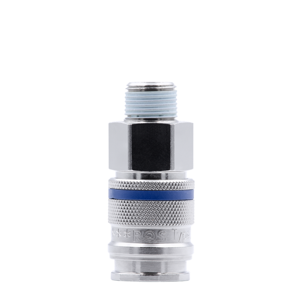 GNIAZDO SZYBKOZŁACZA TYP 227 (DN 10) GWINT ZEWNĘTRZNY R 3/8, RQS