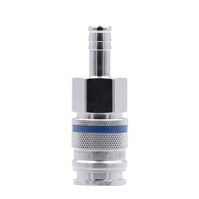 GNIAZDO SZYBKOZŁACZA TYP 227 (DN 10) Z TULEJĄ DO WĘŻA 10 MM, RQS