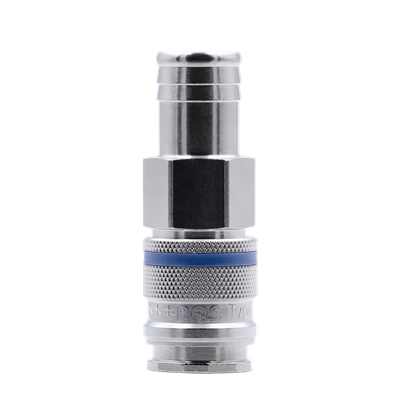 GNIAZDO SZYBKOZŁACZA TYP 227 (DN 10) Z TULEJĄ DO WĘŻA 19 MM, RQS