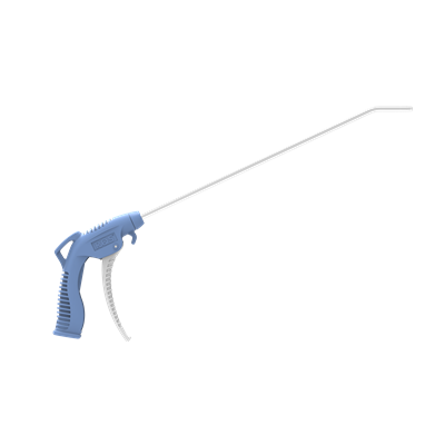 PISTOLET DO PRZEDMUCHU TYP B1, Z TWORZYWA, GWINT WEWNĘTRZY G 1/4, Z DYSZĄ METALOWĄ DŁUGĄ 500MM