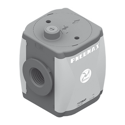 PX AIR+ ROZ.4 (AP) ALUMINIOWY 1", ZAWÓR ŁAGODNEGO STARTU, KORPUS ALUMINIOWY 