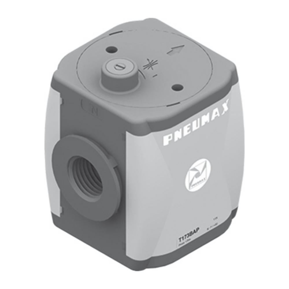 PX AIR+ ROZ.4 (AP) ALUMINIOWY 1", ZAWÓR ŁAGODNEGO STARTU, KORPUS ALUMINIOWY 