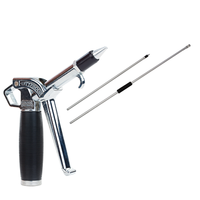 PISTOLET METALOWY TYPHOON, GWINT WEWNĘTRZY G 1/4, Z DYSZĄ 1800 MM, OSHA