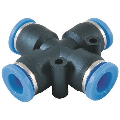 RQS ZŁĄCZE WTYKOWE KRZYŻOWE 6 MM