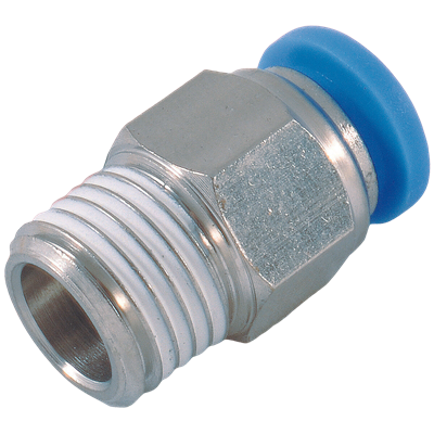 RQS ZŁĄCZE WTYKOWE PROSTE GWINT ZEWNĘTRZNY R 1/4 - 8 MM