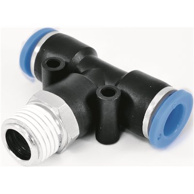 RQS ZŁĄCZE WTYKOWE T GWINT ZEWNĘTRZNY G 1/8 - 6 MM