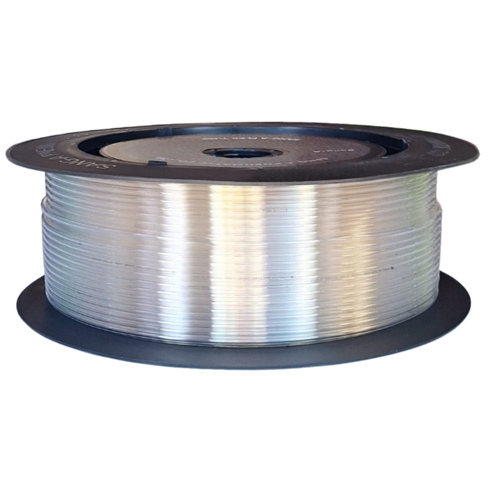 SANG-A PRZEWÓD PROSTY POLIURETANOWY (95 ShA), 12 MM X 8 MM, ROLKA 100 M, PRZEŹROCZYSTY