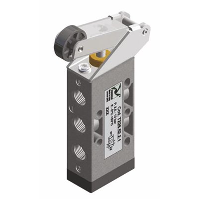 PX TECHNOPOLIMER ZAWÓR MECHANICZNY G 1/8 5/2 ROLKA PLASTIKOW