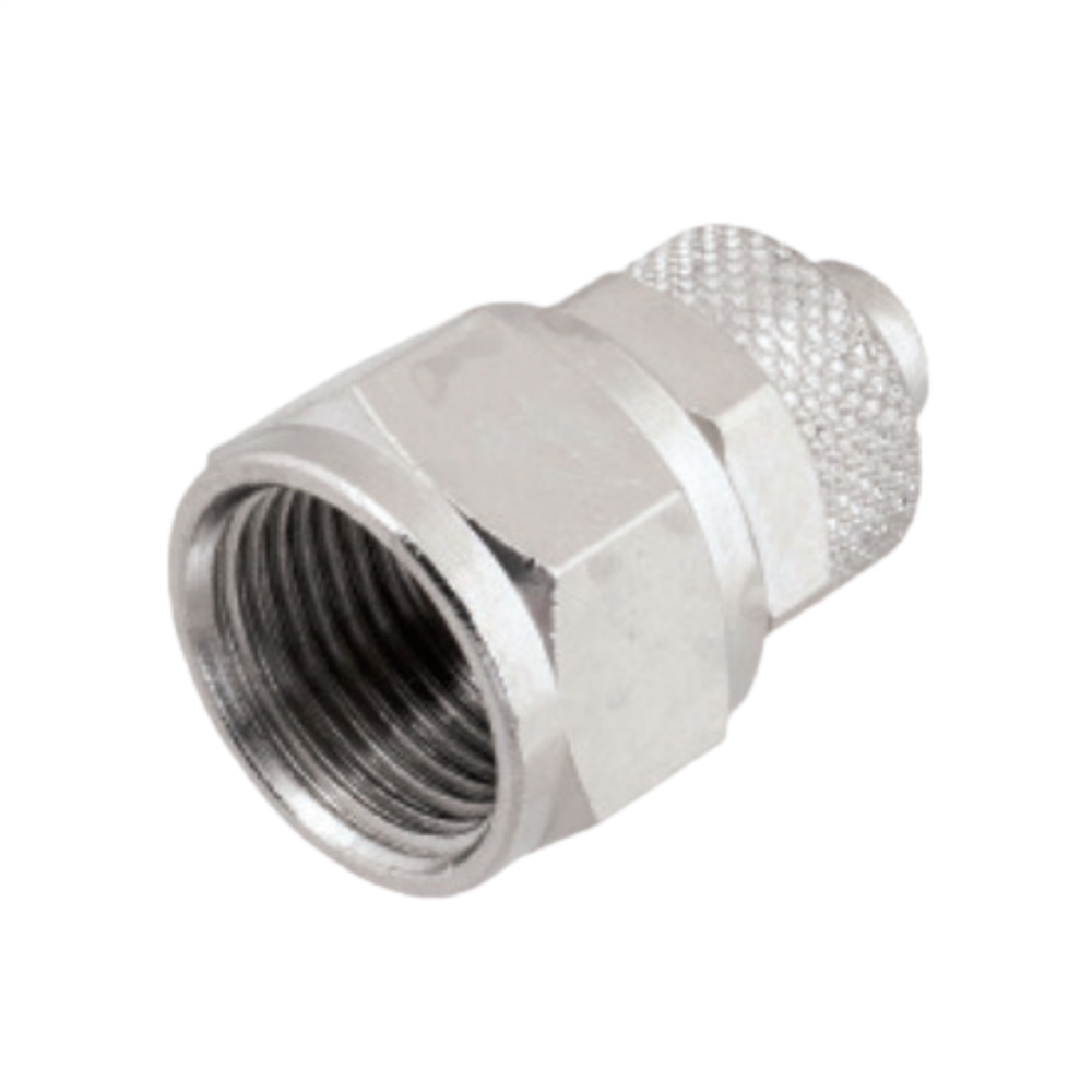 ZŁĄCZE ZAKRĘCANE PROSTE, GWINT WEWNĘTRZNY G 3/8 - 10 X 8 MM