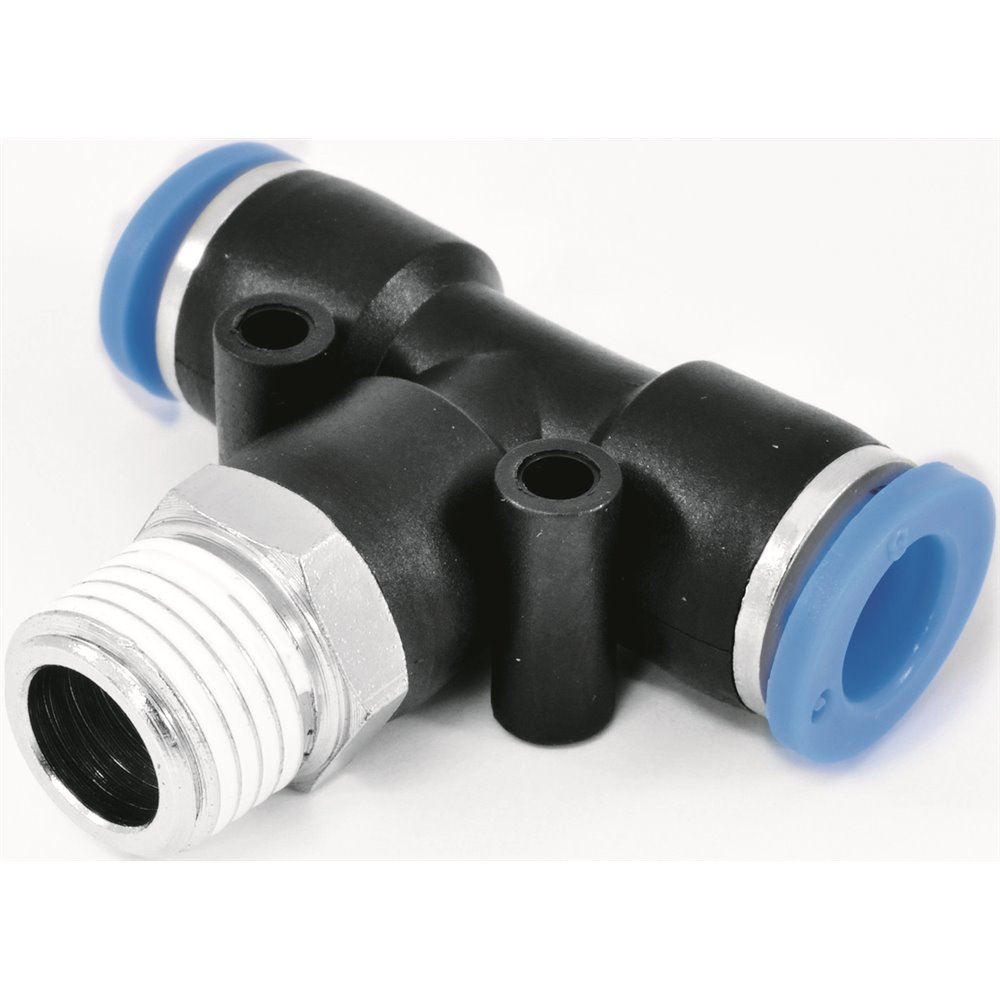 RQS ZŁĄCZE WTYKOWE T GWINT ZEWNĘTRZNY G 1/8 - 8 MM