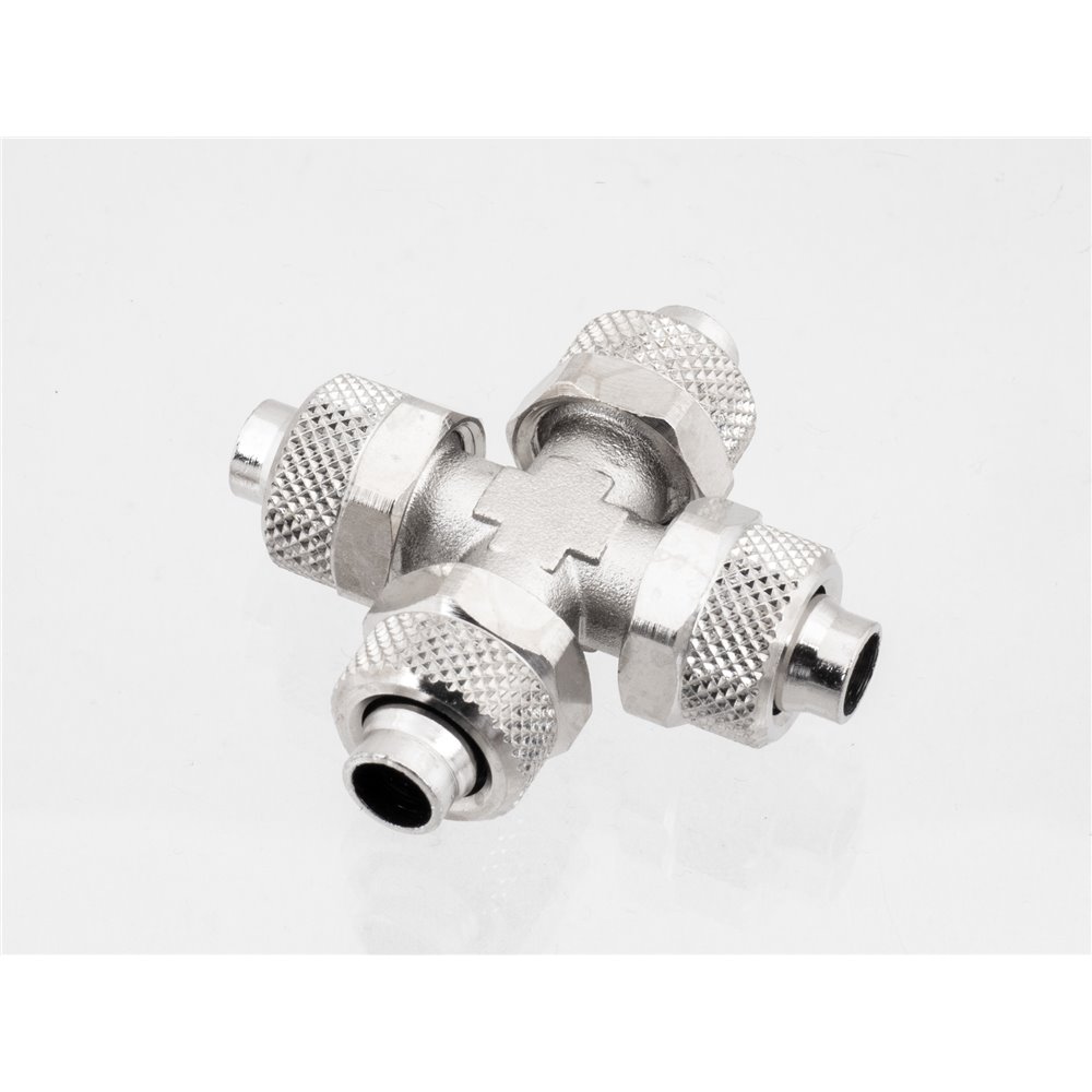 ZŁĄCZE ZAKRĘCANE KRZYŻOWE POD PRZEWÓD 10 X 8 MM