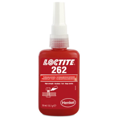 Loctite 262, 50 ml - średnio/trudno demontowalny