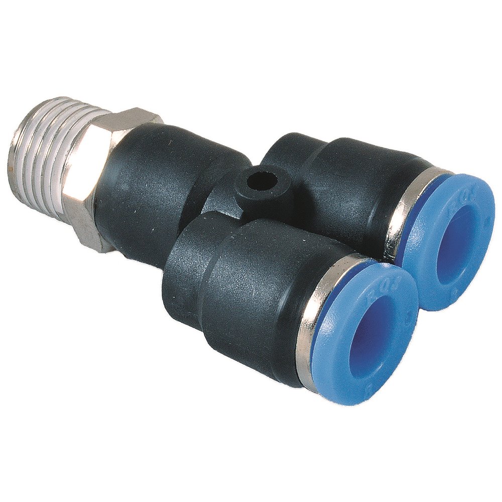 RQS ZŁĄCZE WTYKOWE PROSTE Y GWINT ZEWNĘTRZNY G 1/4 - 6 MM