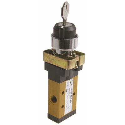 PX ZAWÓR MECHANICZNY G1/8 3/2 PRZEŁĄCZNIK Z KLUCZEM