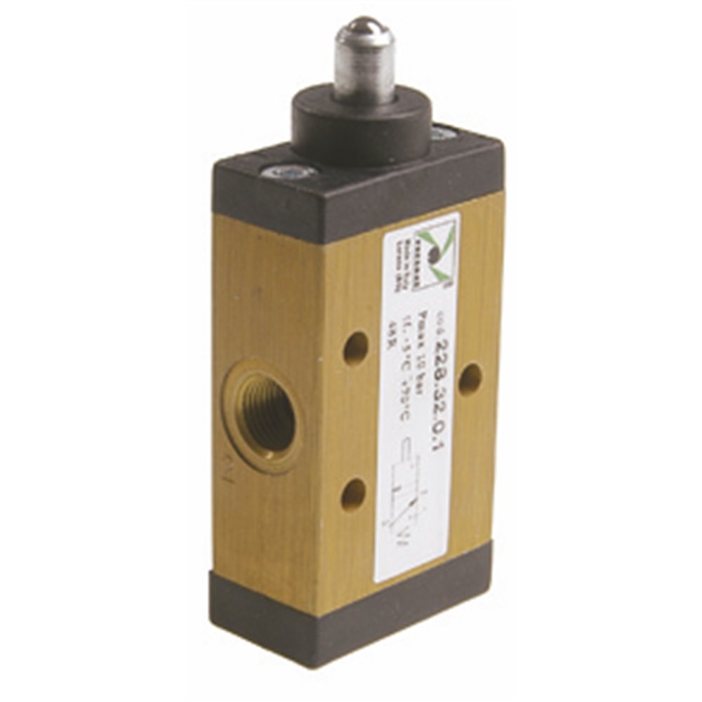 PX ZAWÓR G1/8 3/2 SPRĘŻYNA