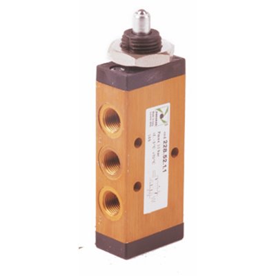 PX ROZDZIELACZ 5/2 POPYCHACZ(PANELOWY )-SPRĘŻYNA