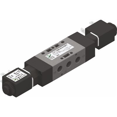 PX ZAWÓR ELEKTROMAGNETYCZNY ECO, TECHNOPOLIMER G1/8  5/2 BISTABILNY 220VAC-220VAC