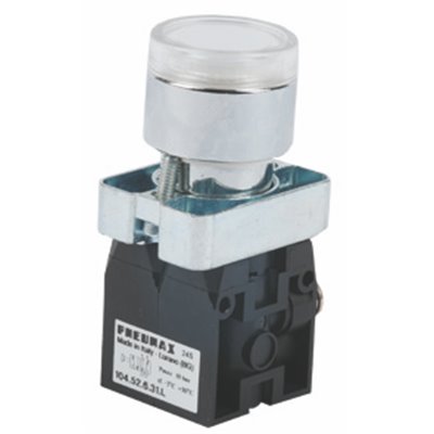 PX PRZYCISK 5/2 BISTABILNY PRZYŁĄCZE 4MM Z BOKU