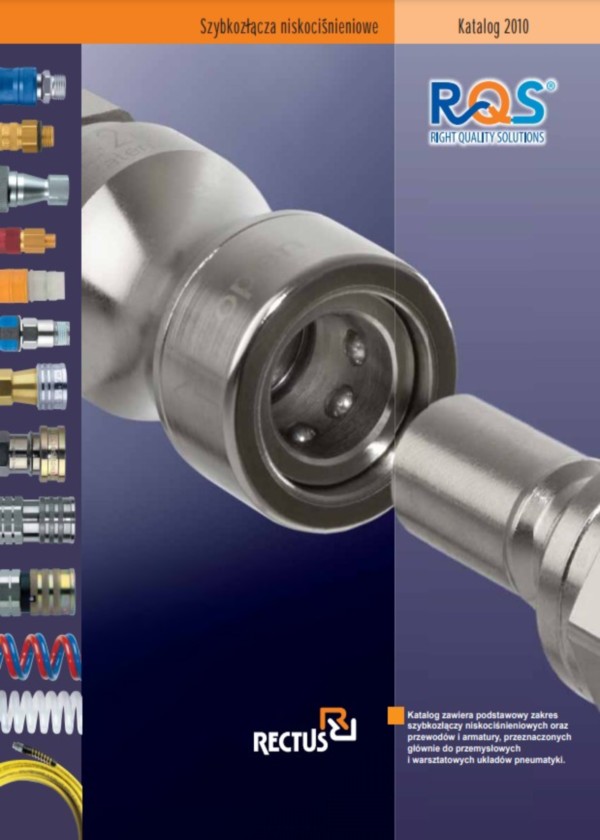 Szybkozłącza niskociśnieniowe