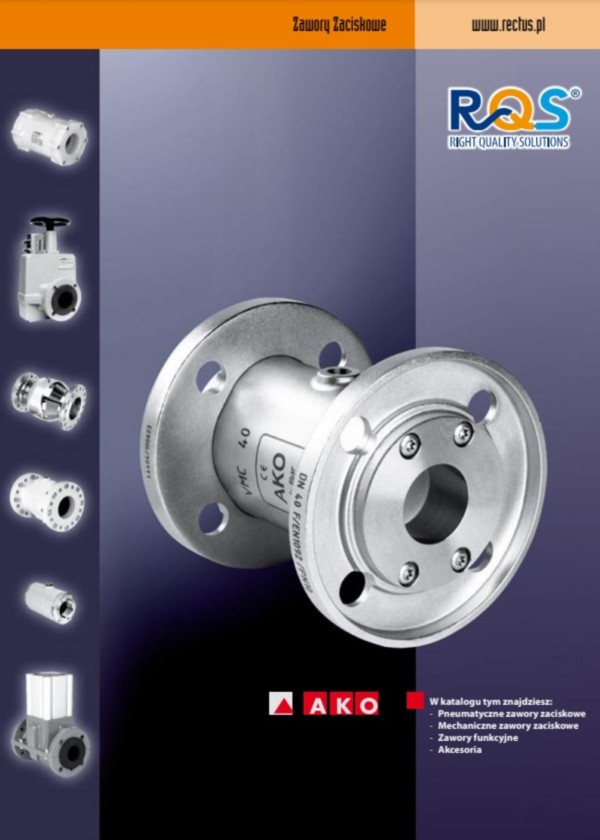 Zawory zaciskowe AKO